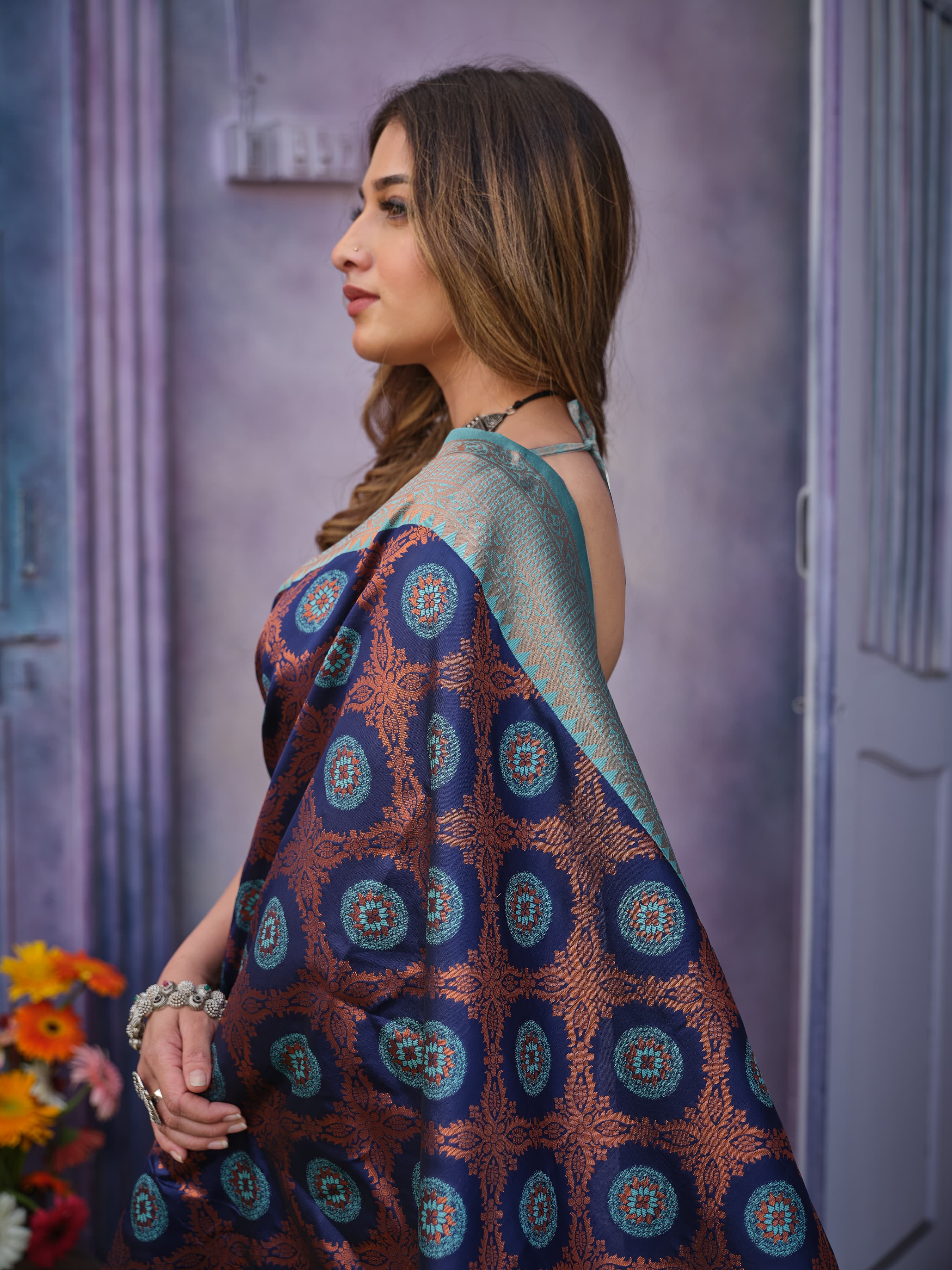 Women’s Pure Kanjivaram Soft Art Silk Saree Banarasi Pattu Sarees